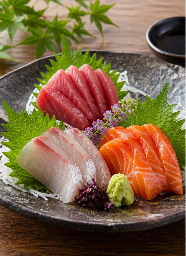 旬魚のお造り盛り合わせ